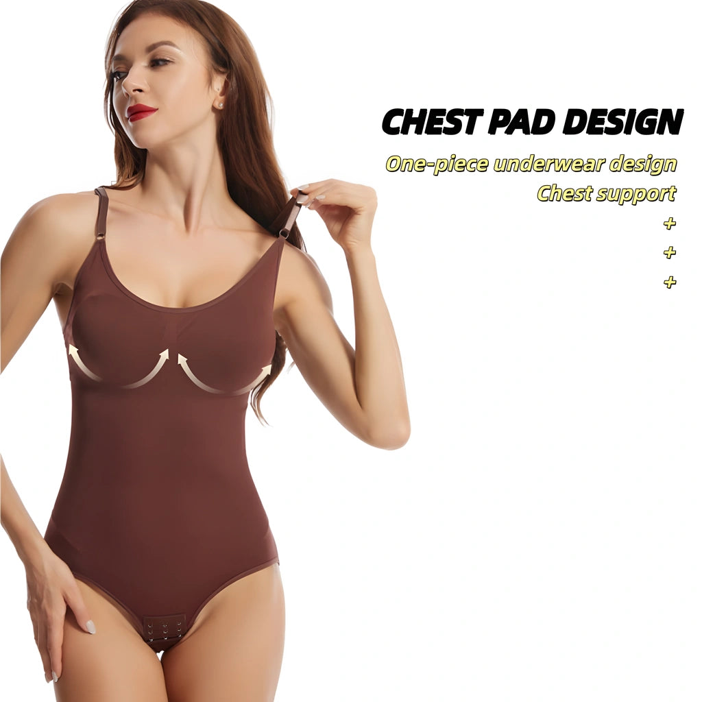 Premium Tummy Control Shapewear Bodysuit - Butt Lifter & Full Bust Support with Snap Closure (Multiple Colors & Sizes XS-5XL)